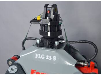 Кран за натоварување за Опрема за шумарство Ferrari Holzgreifer FLG 23 XS + Rotator FR55 F: слика 5