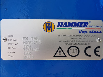 Хидрауличен чекан за Градежна машина HAMMER FX700: слика 5