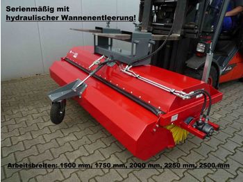 EURO-Jabelmann Staplerkehrmaschinen 1,75 m, einschl. hydr. Entleerung, aus laufe  - Метла