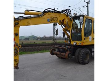  2007 Liebherr A900C-ZW LITRONIC Wheeled Excavator, Rail Road Equipped, CV, Piped, Aux. Piping c/w 3 Piece Boom, Auto Lube - WLHZ0729JZK035487 - Багер на тркала