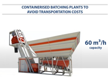 SEMIX Compact Concrete Batching Plant Containerised - Бетонска база