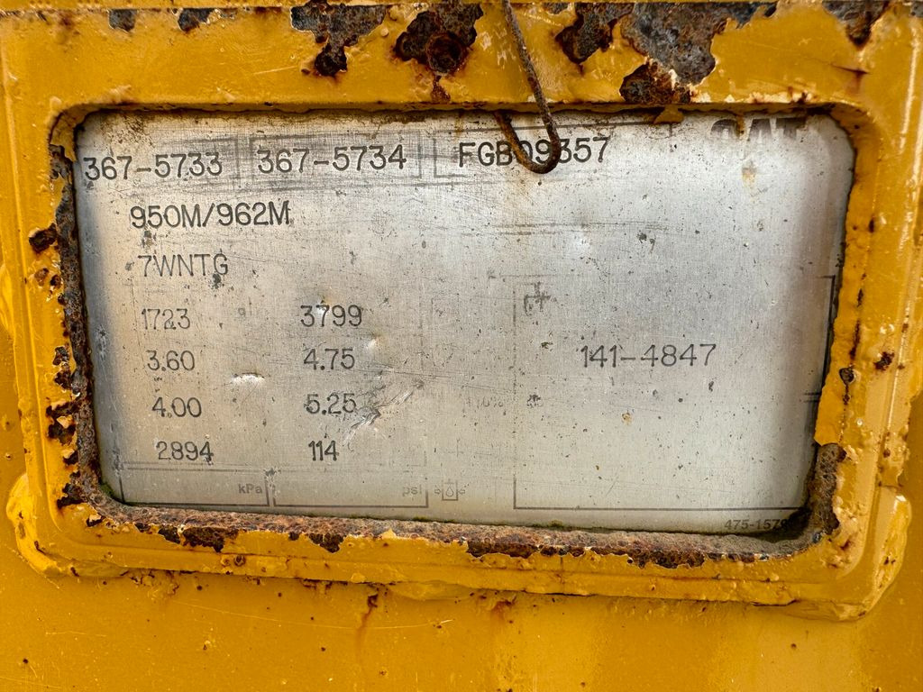 Натоварувач на тркала CAT 950 M Radlader mit Waage *19,2 Tonnen: слика 15
