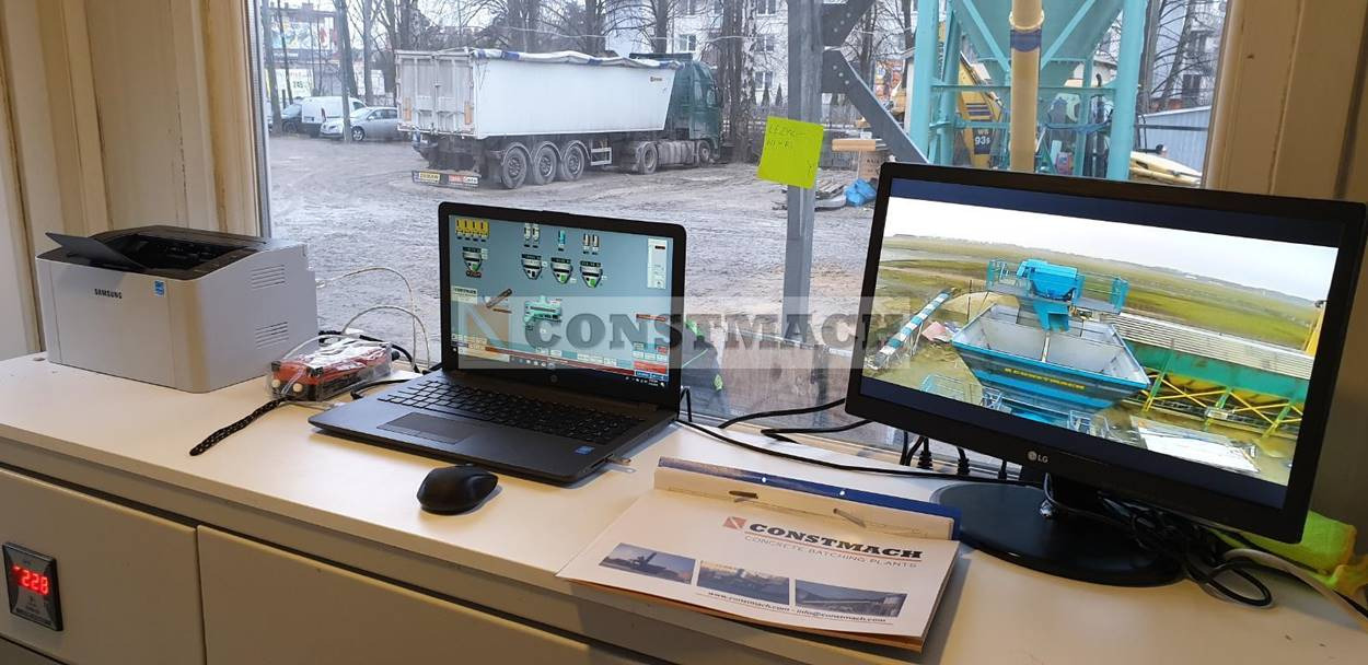 Нов Бетонска база Constmach Mobilny węzeł betoniarski o wydajności 60 m3/h: слика 9