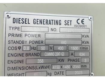 Генераторска поставка Cummins QSNT-G3 - 440 kVA Generator - DPX-19844: слика 4