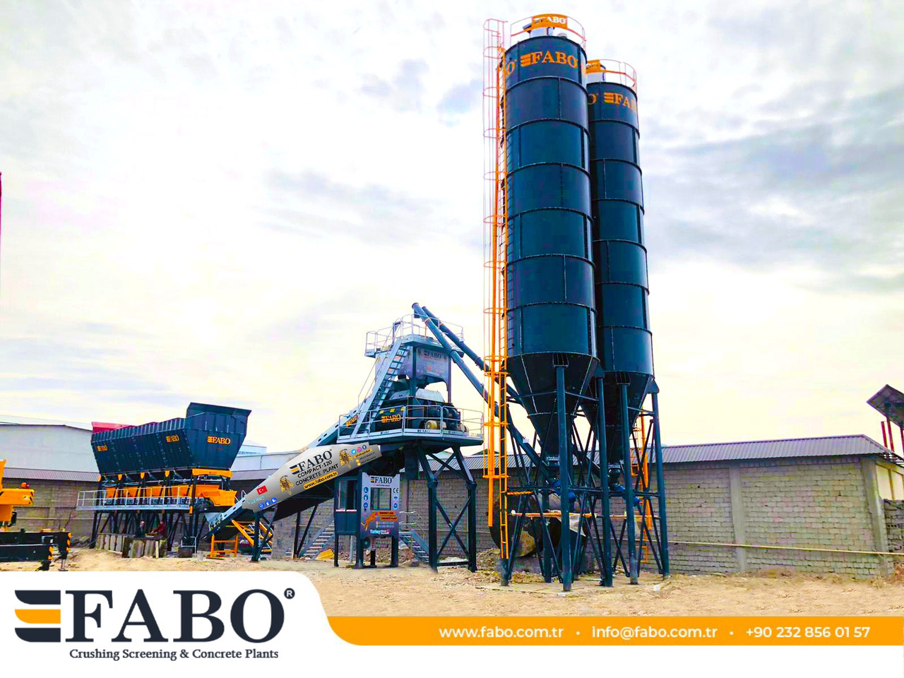 Нов Силос за цемент FABO Horizontal Cement Silo | Mobile Cement Silo: слика 19