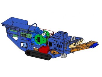 Нов Рударска машина FABO crawler crusher: слика 1