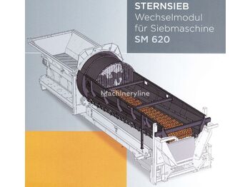 Sternsieb Wechselmodul für Doppstadt SM620 TYP 3 / 0-20mm - Градежно сито