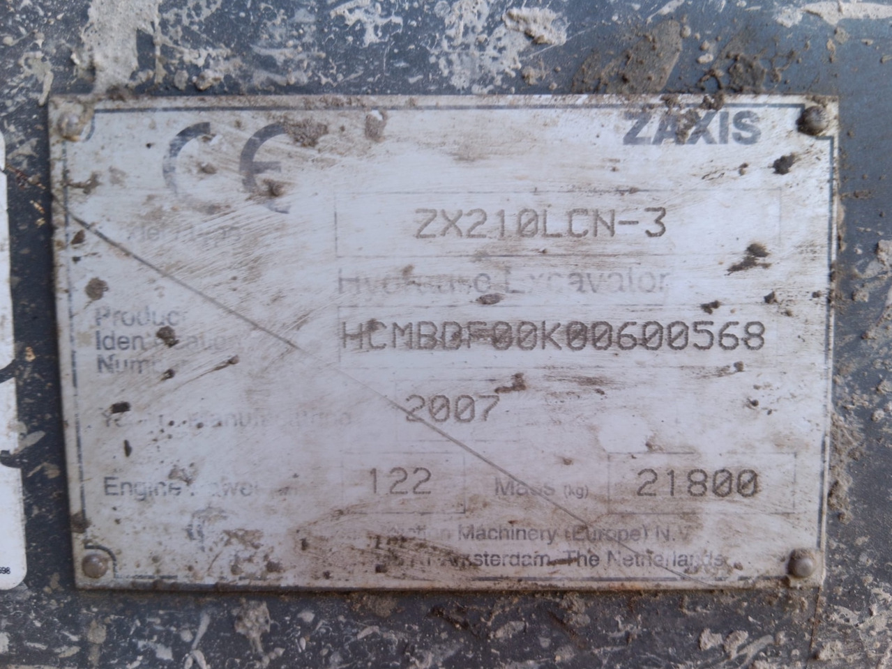 Багер гасеничар HITACHI ZX210LCN-3: слика 7