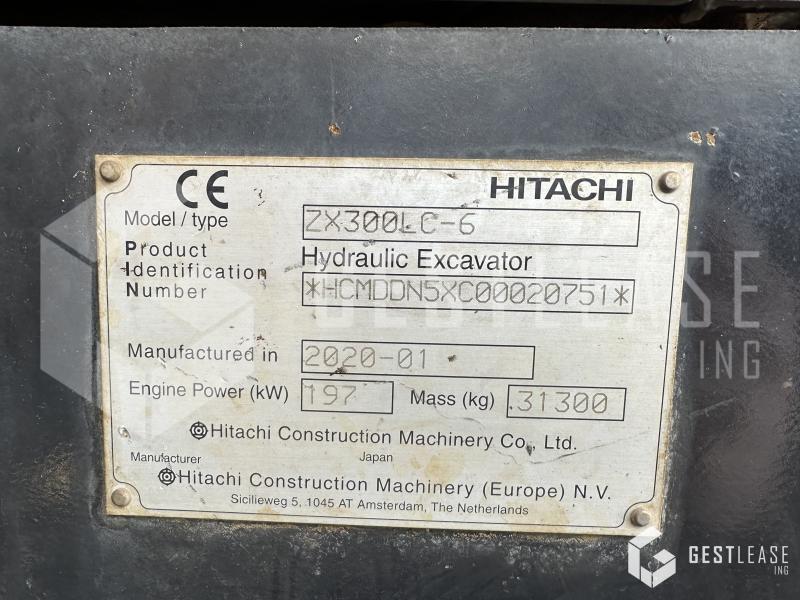 Багер гасеничар Hitachi ZX300LC-6: слика 12