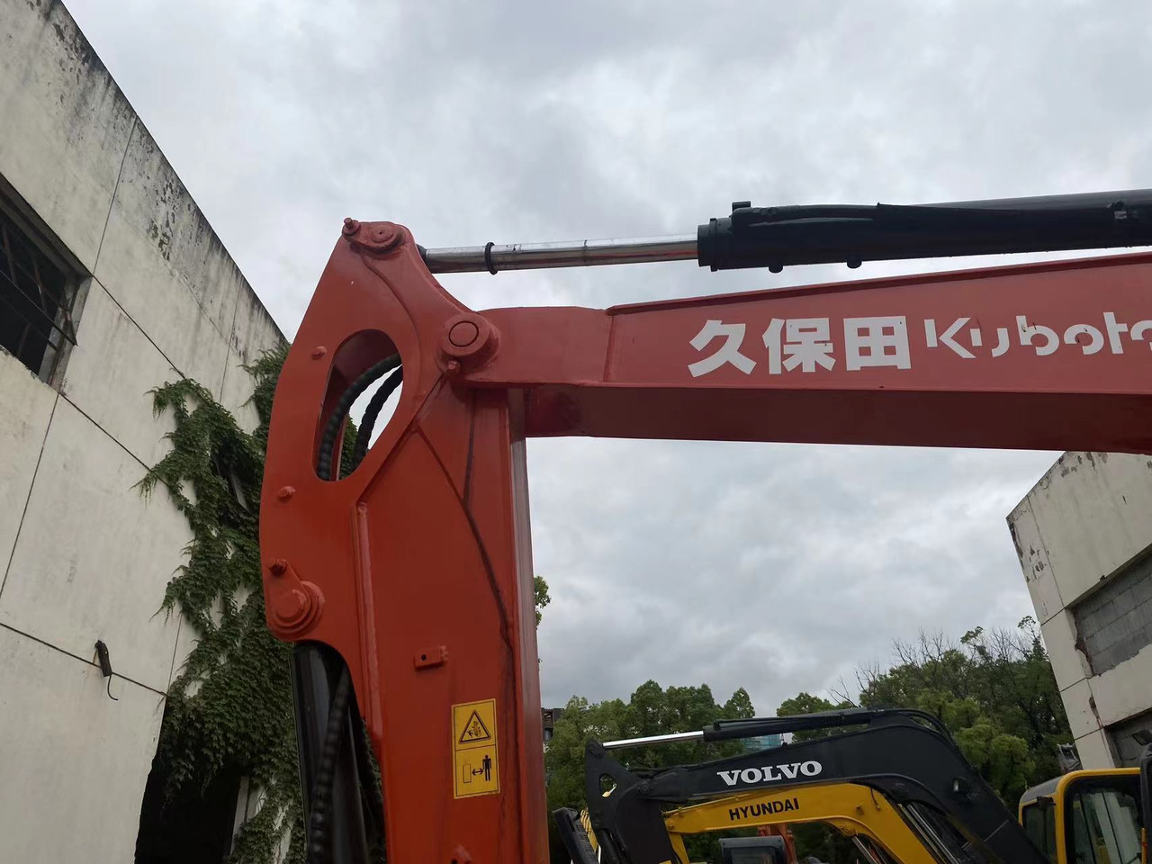 Багер гасеничар KUBOTA japan excavator Kubota kx155 kx165 mini digger for sale: слика 6