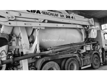 CIFA MK28.4 auf MAN TG 41.440 - 8x4 - pump mixer/Pumpenmischer - Камион миксер за бетон