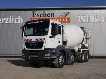 MAN TGS 32.400 8x4, 9 m³ Stetter, Leichmetallfelgen  - Камион миксер за бетон