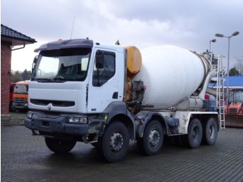Renault KERAX 370 8X4 STETTER 9m³  - Камион миксер за бетон