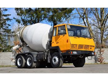 STEYR 1491 CONCRETE MIXER - Камион миксер за бетон