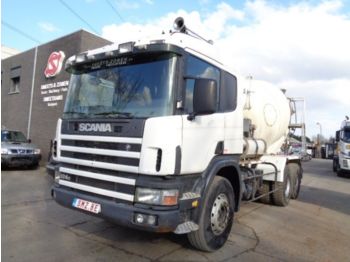 Scania 124 360  6x4 manual  pump  - Камион миксер за бетон