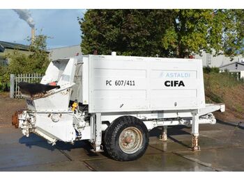 CIFA PC 607 /411 - Камион со бетонска пумпа