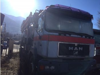 MAN 33343 6x4 SCHWING 21m Trommel 7m³  - Камион со бетонска пумпа