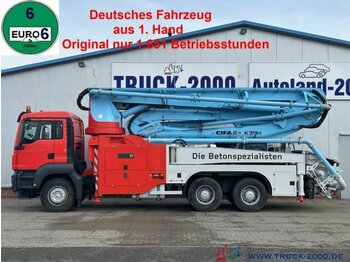 MAN TGS 26.400 6x4 Cifa K39 m Deutsches Fahrzeug - Камион со бетонска пумпа