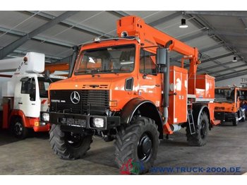 Unimog U2150L 4x4 Ruthmann Arbeitsbühne 17 m seitl. 12m - Камион со подигачка кошница