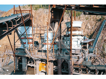 Liming Stone Crushing Into Grit and Gypsum - Конус дробилката