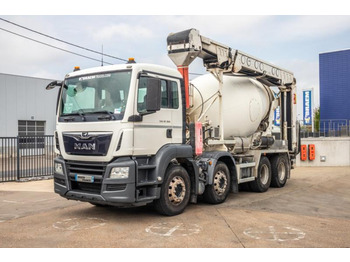 Камион миксер за бетон MAN TGS 32.360+PUTZMEISTER8M³+BAND/BELT/TAPIS: слика 5