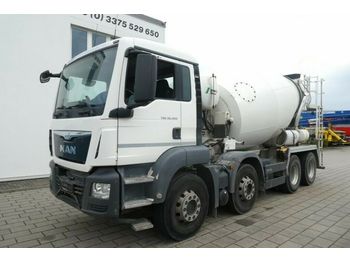 Камион миксер за бетон MAN TG-S 32.400 8x4 BB Betonmischer Stetter AM 9FHC-: слика 1