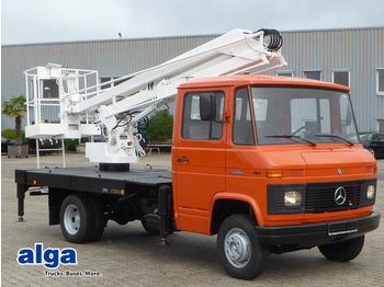 Камион со подигачка кошница Mercedes-Benz 508 4x2 Arbeitsbühne 10 Meter: слика 1