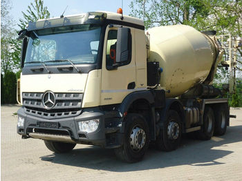 Камион миксер за бетон Mercedes-Benz AROCS 3236 8x4 EURO6 Betonmischer STETTER 9m3: слика 1