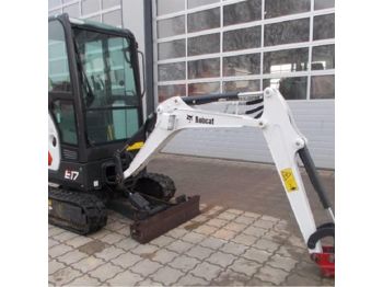  2016 Bobcat E17 Rubber Tracks, Blade, Offset, QH, Piped (363 Hours) - B27H12226 - Мини багер