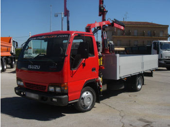 Isuzu NPR 77 L Kran F28B23 - Мобилен кран