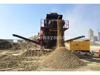 Constmach Mobile Limestone Crusher Plant 150-200 tph - Мобилна дробилка