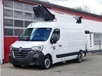 Нов Камион со подигачка кошница, Товарно комбе Renault Master 145 Arbeitsbühne KLUBB K38P 14m EU6d NEU!: слика 1