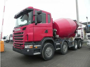 Камион миксер за бетон Scania G 380 8x4 Betonmischer Liebherr 9 m³: слика 1