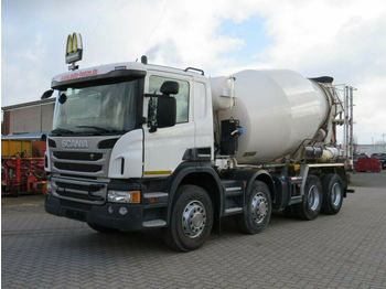 Камион миксер за бетон Scania P 360 8x4 Betonmischer 9m³ Hardox: слика 1