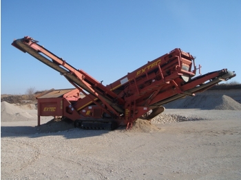 Statie sortare mobila Extec S 4 Sandvik QA 240 - SH - Градежна машина