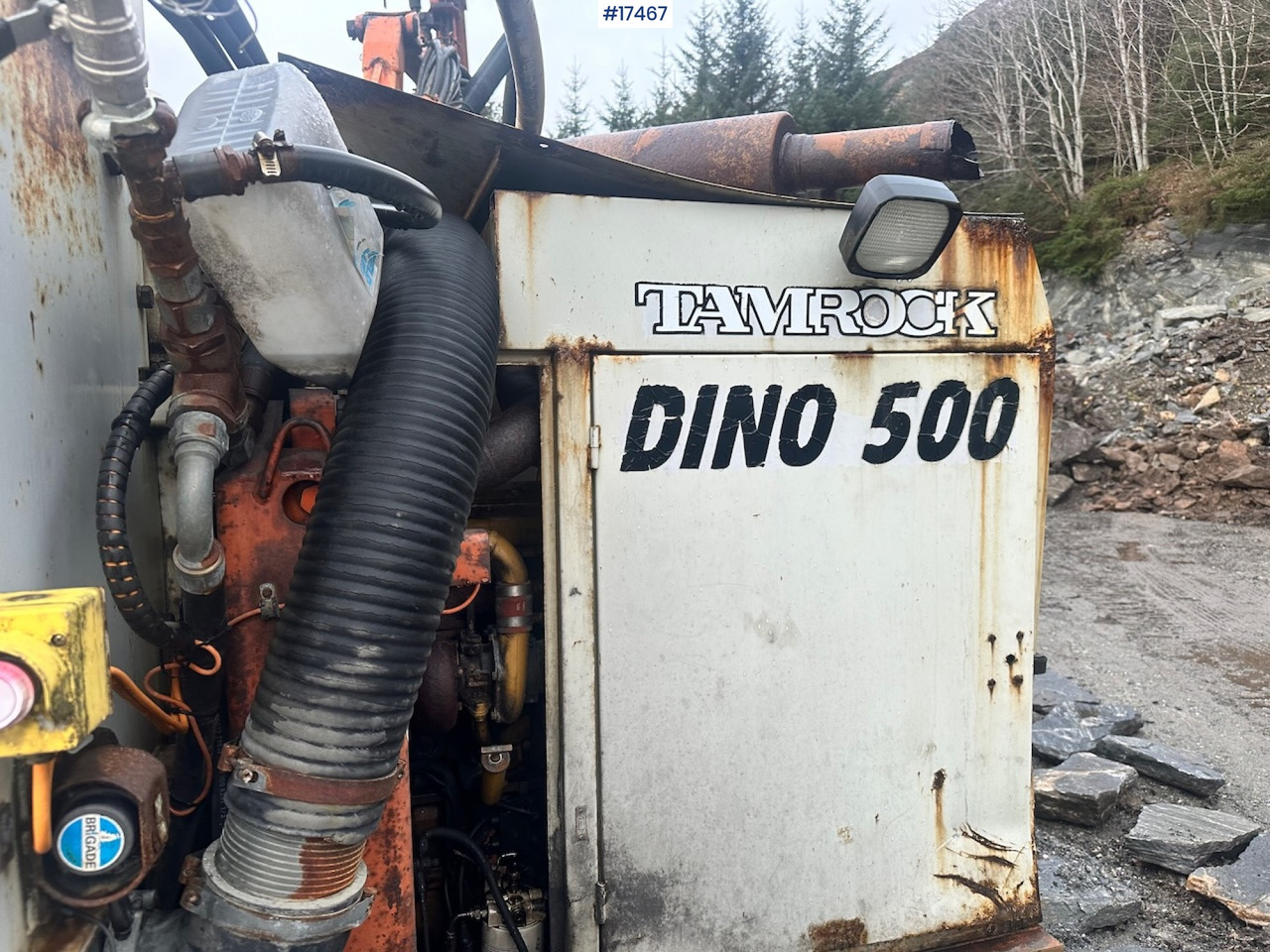 Машина за бушење Tamrock Dino 500: слика 42