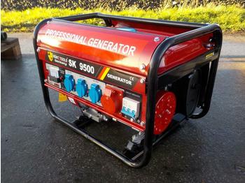 Генераторска поставка Unused Huertz SK9500 Petrol Generator: слика 1