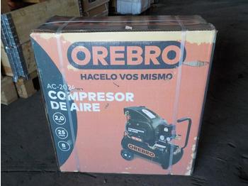 Компресор за воздух Unused Orebro AC-2024 25L Oil Free Compressor: слика 1