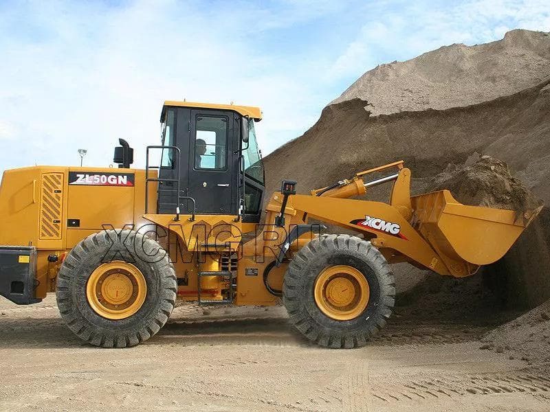 Натоварувач на тркала XCMG used Tyre Mini Loaders ZL50GN Second-Hand Wheel Loader top supplier: слика 3