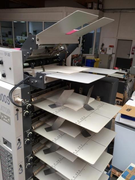Опрема за печатење Horizon AC-8000 S Einzelblatt-Zusammentragturm: слика 5