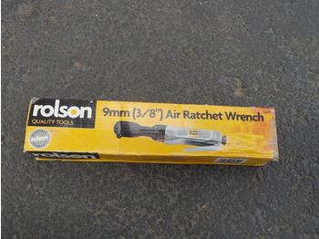 Опрема за работилница Unused Rolson 9mm (3/8") Air Ratcher Wrench / Llave de Carraca PneumÃ¡tica 9mm: слика 1