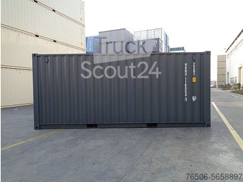 20FT Seecontainer RAL7016 Anthrazitgrau neuwertig - Товарен контејнер: слика 5