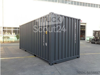 20FT Seecontainer RAL7016 Anthrazitgrau neuwertig - Товарен контејнер: слика 3