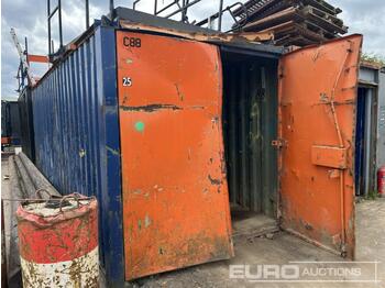 Товарен контејнер 20' x 8' Steel Container (Door Broken) (Sold Offsite - to be collected from Friel Construction Newtack Farm, Walsall Road, Great Wryley, WS6 6AP no later than 2 weeks after auction): слика 1