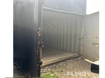 Товарен контејнер 20' x 8' Steel Container (Door Damaged and Roof Leaks) (Sold Offsite - to be collected from Friel Construction Newtack Farm, Walsall Road, Great Wryley, WS6 6AP): слика 1
