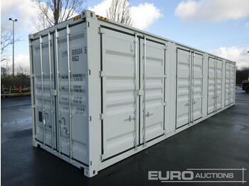 Товарен контејнер 40' High Cube Two Multi Doors Container, Two Side Open Door, One End Door, Lock Box, Side Forklift Pockets: слика 1