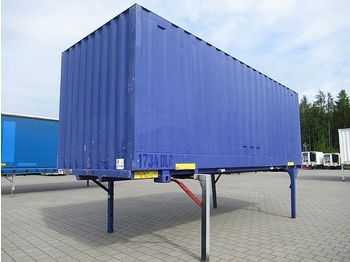 Заменски сандак/ Кутија / - BDF-Wechselkoffer mit Rolltor 7,15 m: слика 1