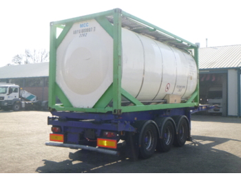 Цистерна контејнер, Полуприколка Danteco Food tank container inox 20 ft / 25 m3 / 1 comp: слика 4