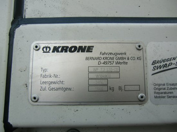Нов Заменски сандак со церада Krone Wechselpritsche 7,30 Meter , XL Zertifikat: слика 5