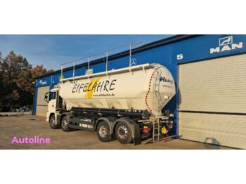 Цистерна контејнер за транспорт на брашно MAN Zabudowa FELDBINDER silos transport mąka cement pasza zboże: слика 1